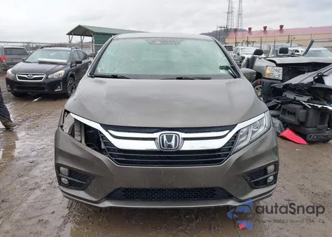 2019 Honda Odyssey Ex-L из США, поврежденный, VIN 5FNRL6H74KB092544